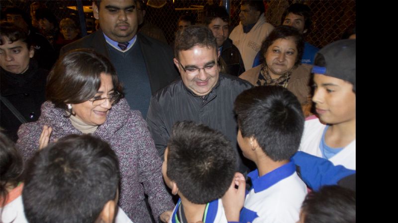 Quedó inaugurada la cancha “Miguel Heredia” camino a Valle Chico