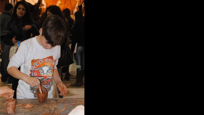 Taller de alfarería para chicos