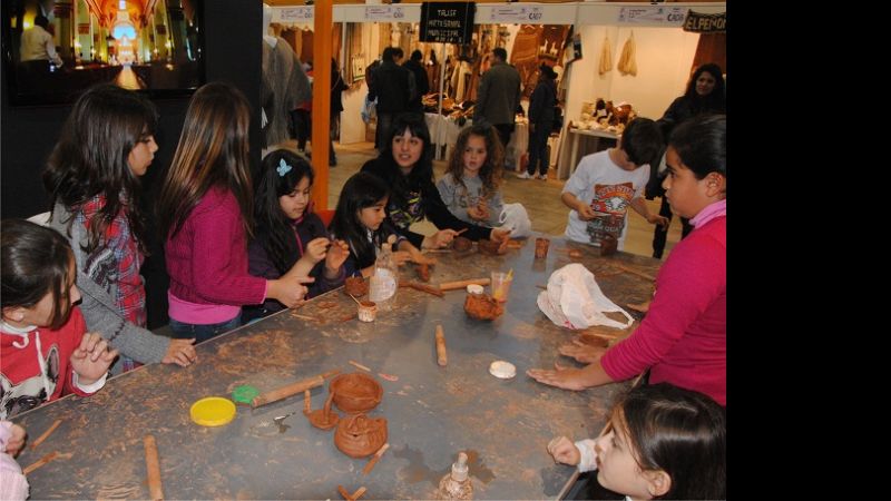 Taller de alfarería para chicos