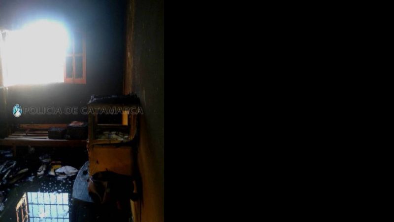 Una familia internada tras voraz incendio en una vivienda del sur