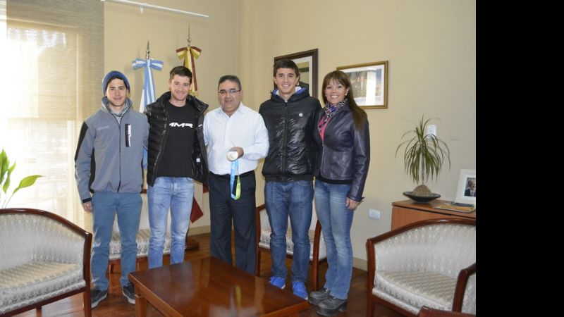 Catriel Soto fue recibido por Jalil