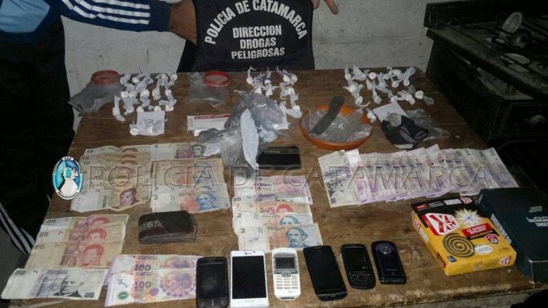 Desbaratan "kiosko" de drogas en el Sur