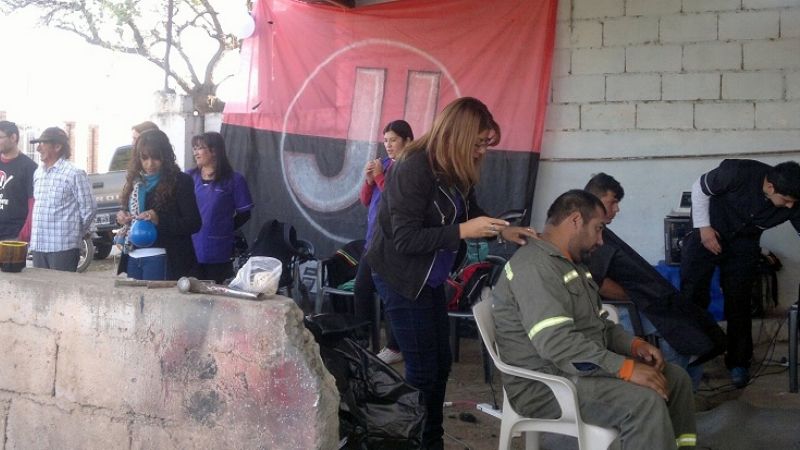 Organizaciones del FPV en campaña por los barrios de la ciudad