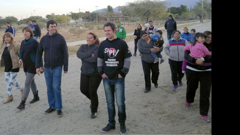 Organizaciones del FPV en campaña por los barrios de la ciudad