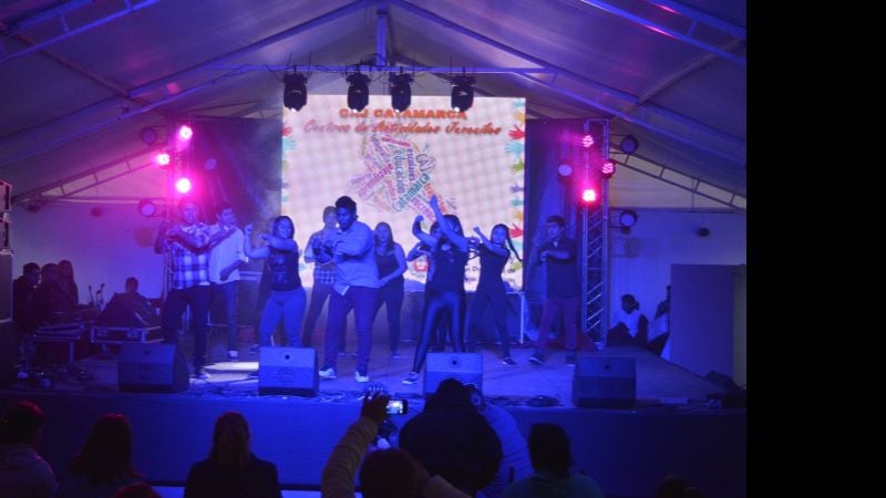 La carpa de Educación es una fiesta en el Poncho