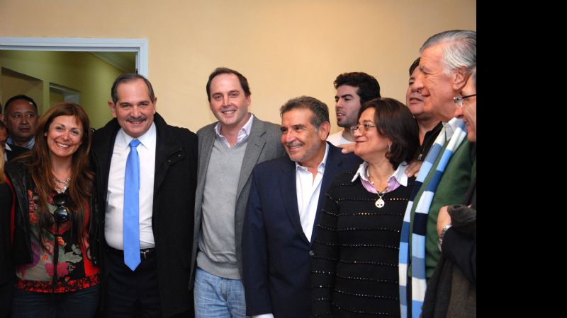 Mera junto a Scioli y Zannini en La Rioja