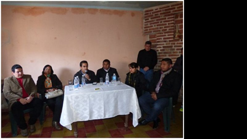 Páez presentó a sus precandidatos y tomó asistencia