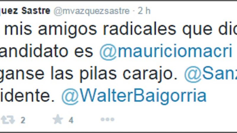 De radical a radical en el Día del Amigo