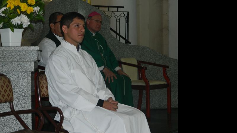 El Obispo instituyó Lector a un joven seminarista de la diócesis