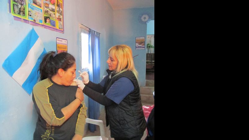 Vacunación para cooperativistas de los programas “Argentina Trabaja” y Ellas Hacen”