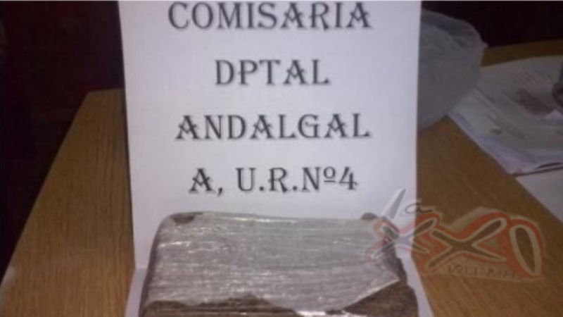 Encuentran casi medio kilo de marihuana en la basura