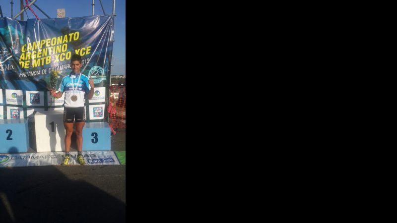 El cóndor Álvaro Macías se coronó campeón de MTB en la categoría Sub 23