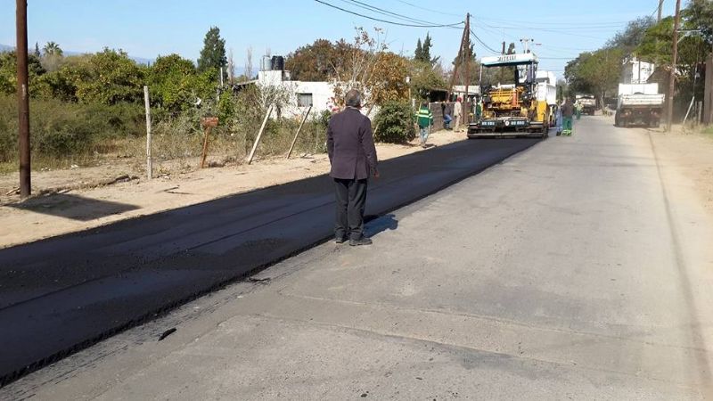 En marcha la pavimentación de Valle Viejo
