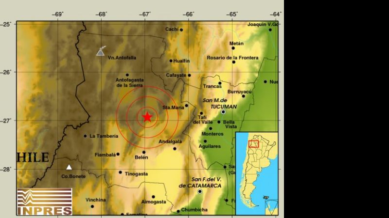 Dos temblores en el Oeste