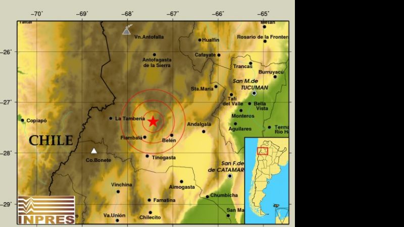 Dos temblores en el Oeste