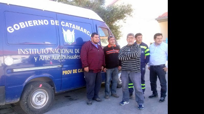 El Cine Móvil del INCAA y Cultura en Ancasti y El Alto