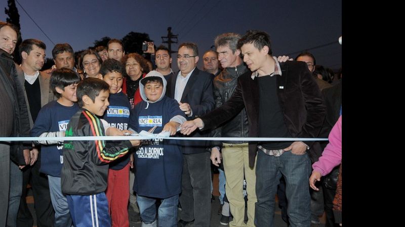 Inauguraron la Avenida Latzina