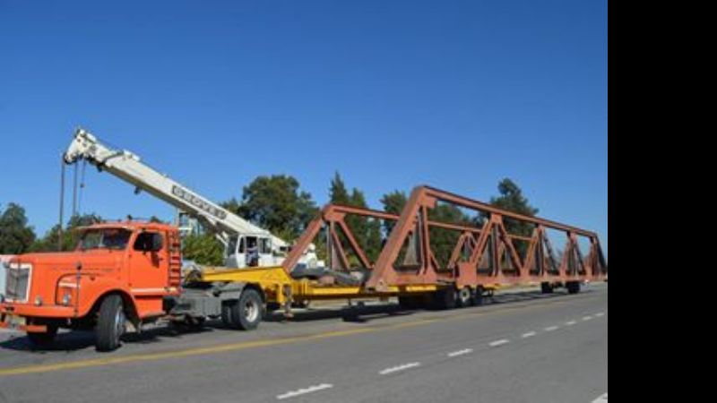 El trayecto del puente que ya está en Huaycama
