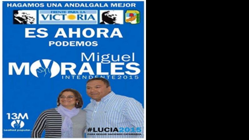 Campaña de los candidatos de la línea “13 de Marzo”