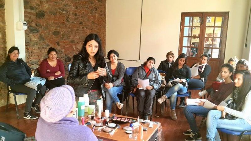 Curso de maquillaje artístico en la Casa de la Cultura