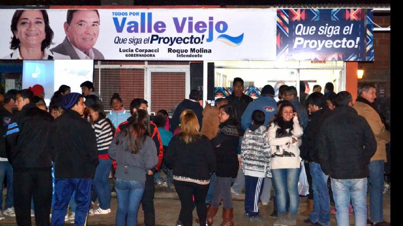 Importante respaldo del FPV a Roque Molina, en Valle Viejo
