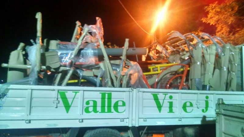 Juegos y ejercitadores para plazas de Valle Viejo