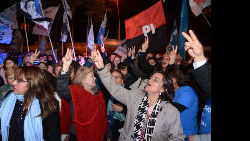 Lucía participó de los homenajes a Evita