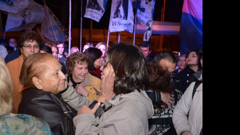Lucía participó de los homenajes a Evita