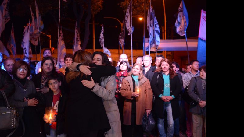 Lucía participó de los homenajes a Evita