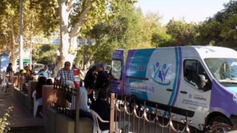 El móvil de la AGAP vuelve a Santa María