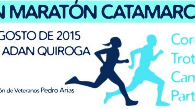 El Maratón 42k de Catamarca se corre este domingo 2 de agosto