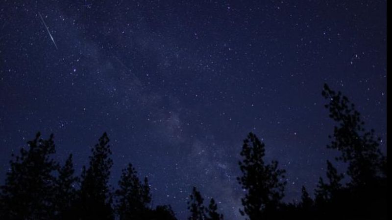 Lluvia de estrellas en la madrugada de este miércoles