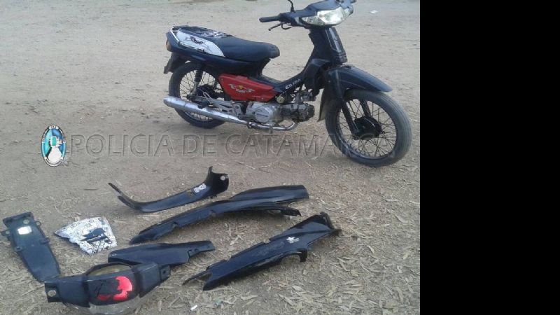 Secuestran motopartes