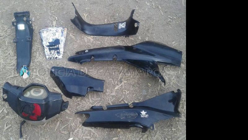 Secuestran motopartes