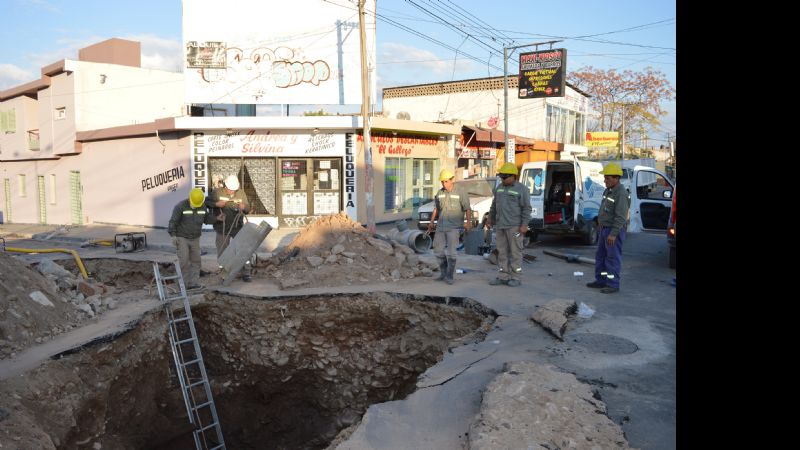 Empalme en Villa Cubas para un mejor servicio de agua potable