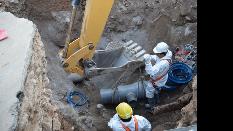 Empalme en Villa Cubas para un mejor servicio de agua potable