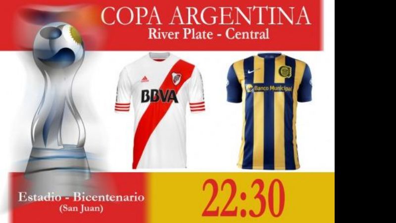 River y Central abren los 16vos. de final de la Copa Argentina