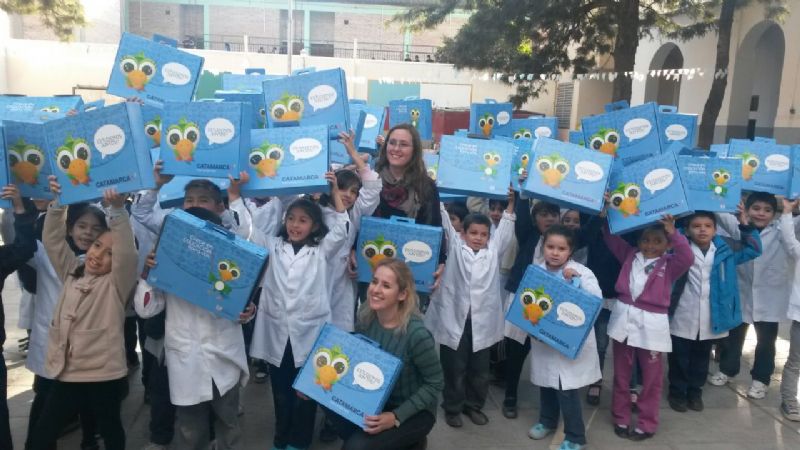 Los alumnos de Valle Viejo recibieron el Manuel “La Catita”