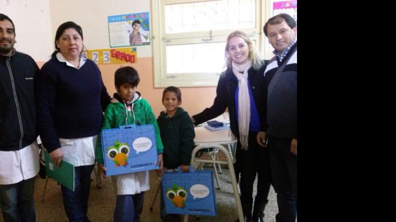 Los alumnos de Valle Viejo recibieron el Manuel “La Catita”