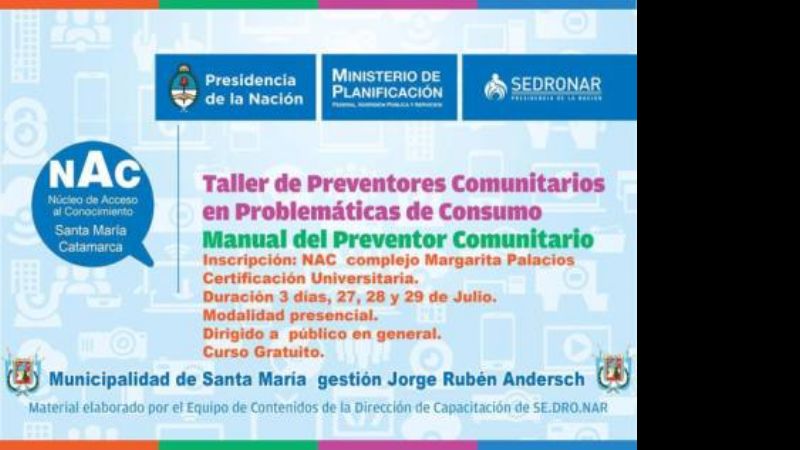 Taller sobre problemáticas de consumo