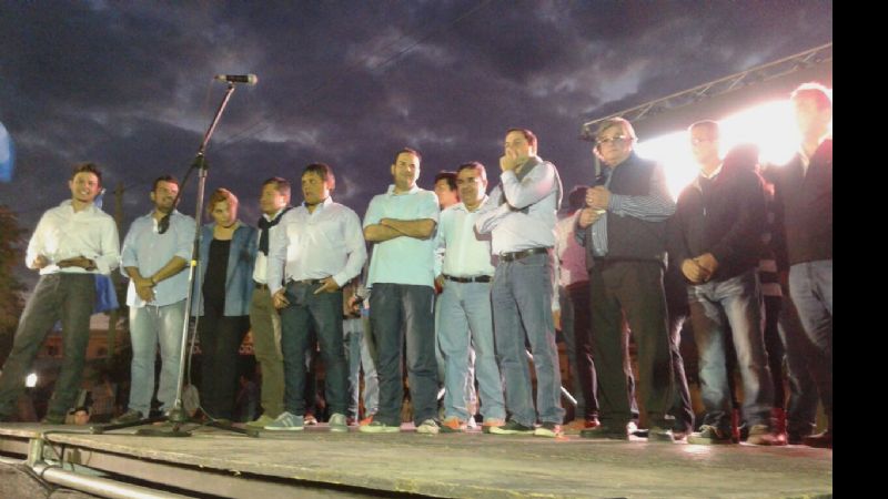 Fuerte respaldo de la militancia y vecinos a la gestión de gobierno