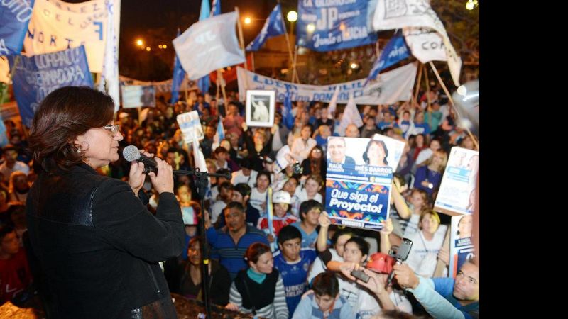 Lucía se puso la campaña al hombro y recorrió el circuito 7