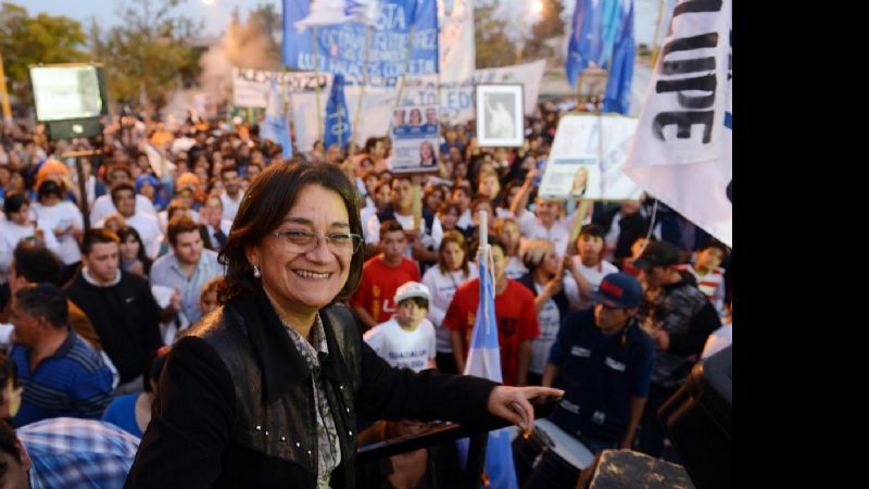 Lucía se puso la campaña al hombro y recorrió el circuito 7