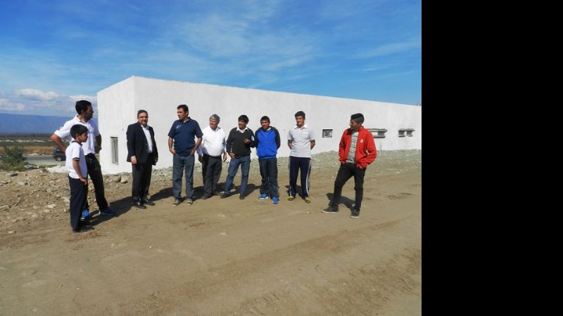 Curuchet recorrió la pista de ciclismo
