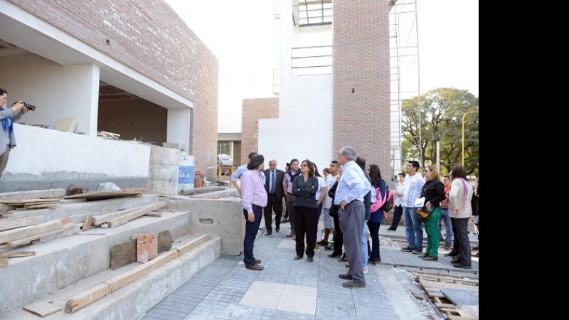 La Escuela 49, con un 70 por ciento de avance