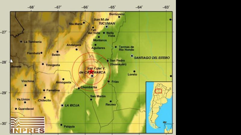 Temblor se sintió en la Capital