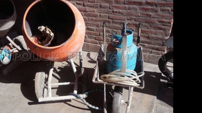 Aprehendieron a dos ladrones y secuestran elementos robados