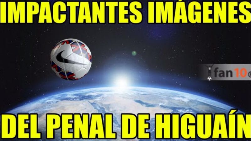 Higuaín fue el centro de las cargadas por la caída ante Chile