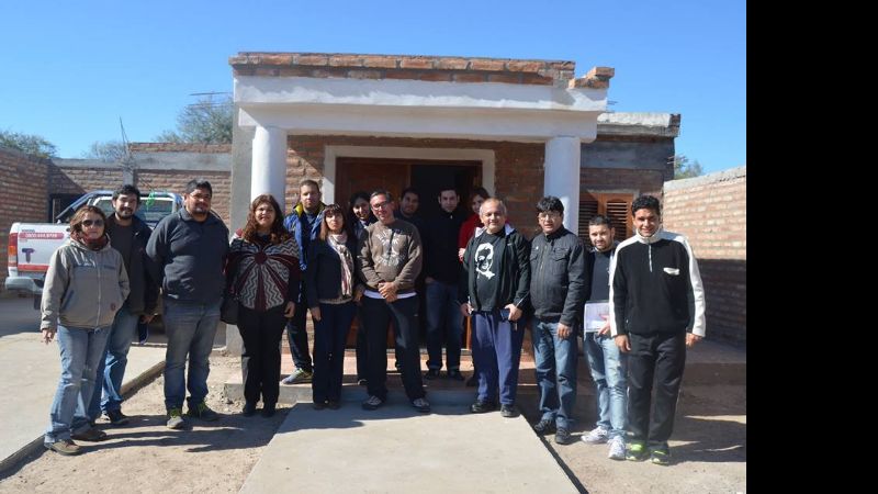 La intendenta Soria con vecinos del Loteo Moreta