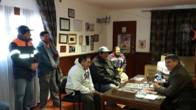 Andersch recibió petitorio de municipales